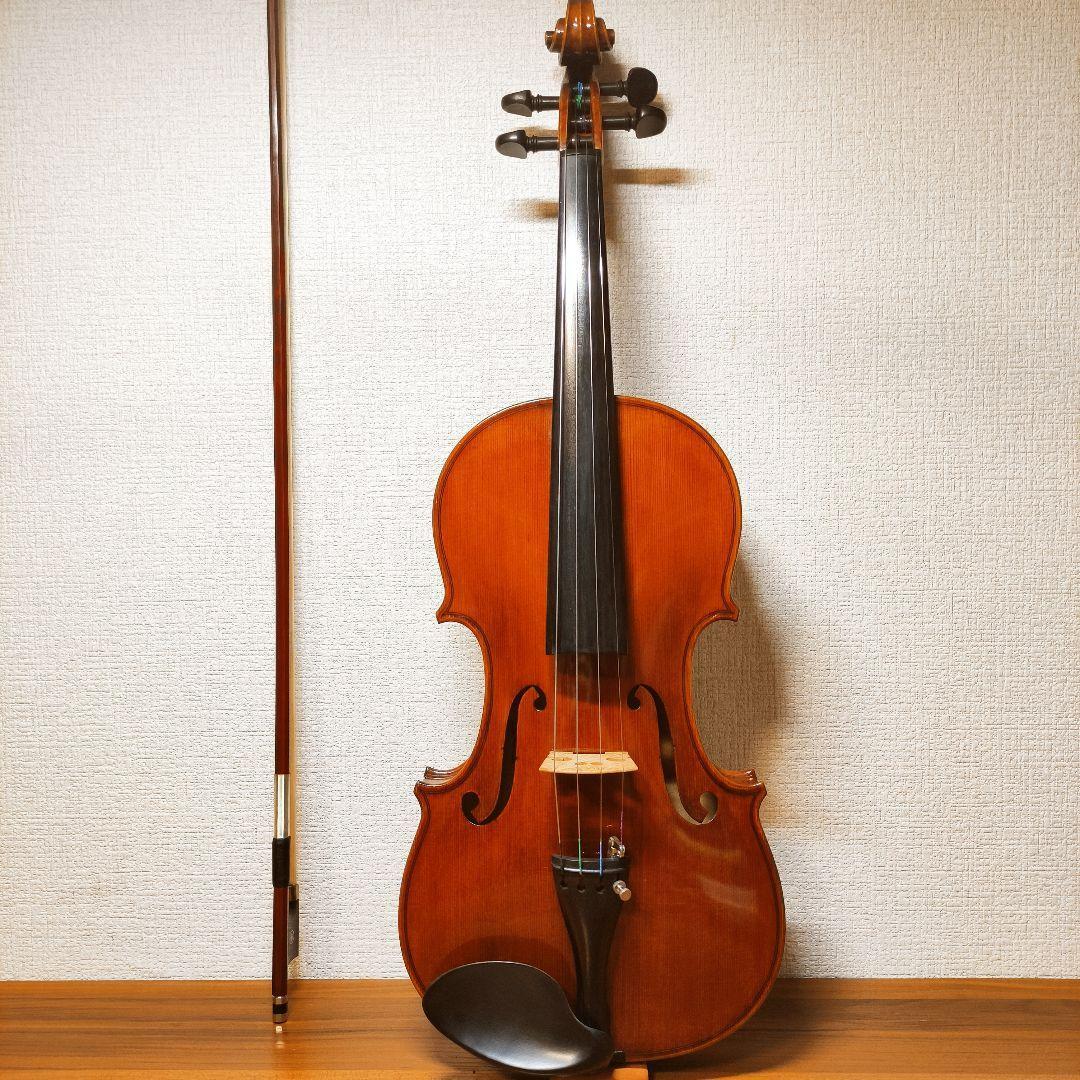 深紅杢優音】スズキ No.580 4/4 バイオリン 1979 - メルカリ