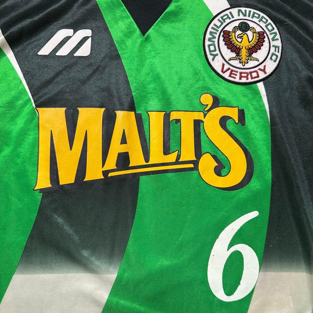 95/96ヴェルディ川崎時代 ユニフォーム 背番号6 ヴィンテージ - メルカリ