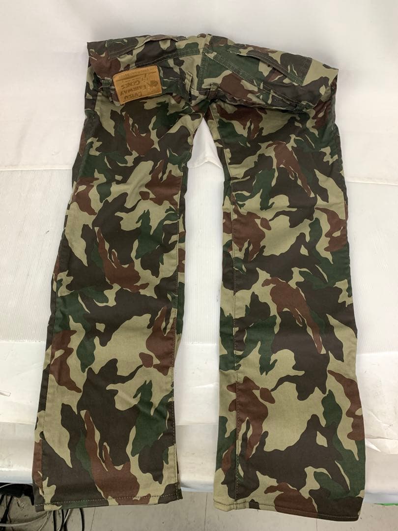 中古】EVISU 迷彩パンツ LOT2005P SIZE34×34 - メルカリ