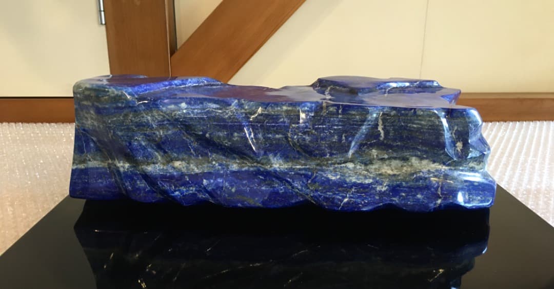 ○大型ラピスラズリ【14.6kg】 原石 宝石 鑑賞石 自然石 天然石 鉱物