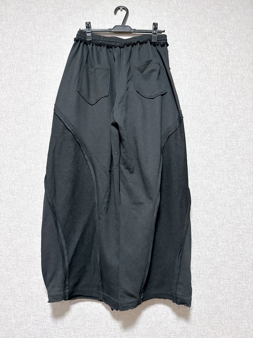 niko andニコアンドMisayoラクキリスウェットパンツLブラック