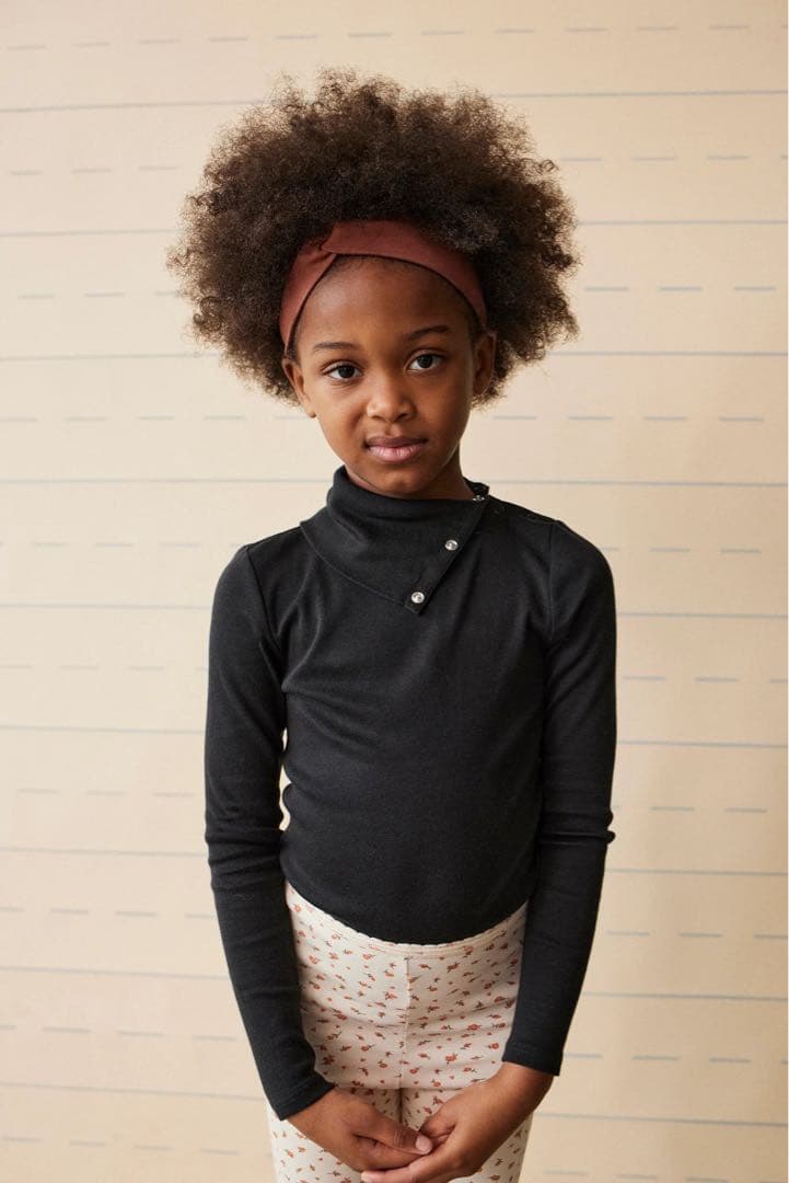 SOOR PLOOM snap Turtleneck 8Y