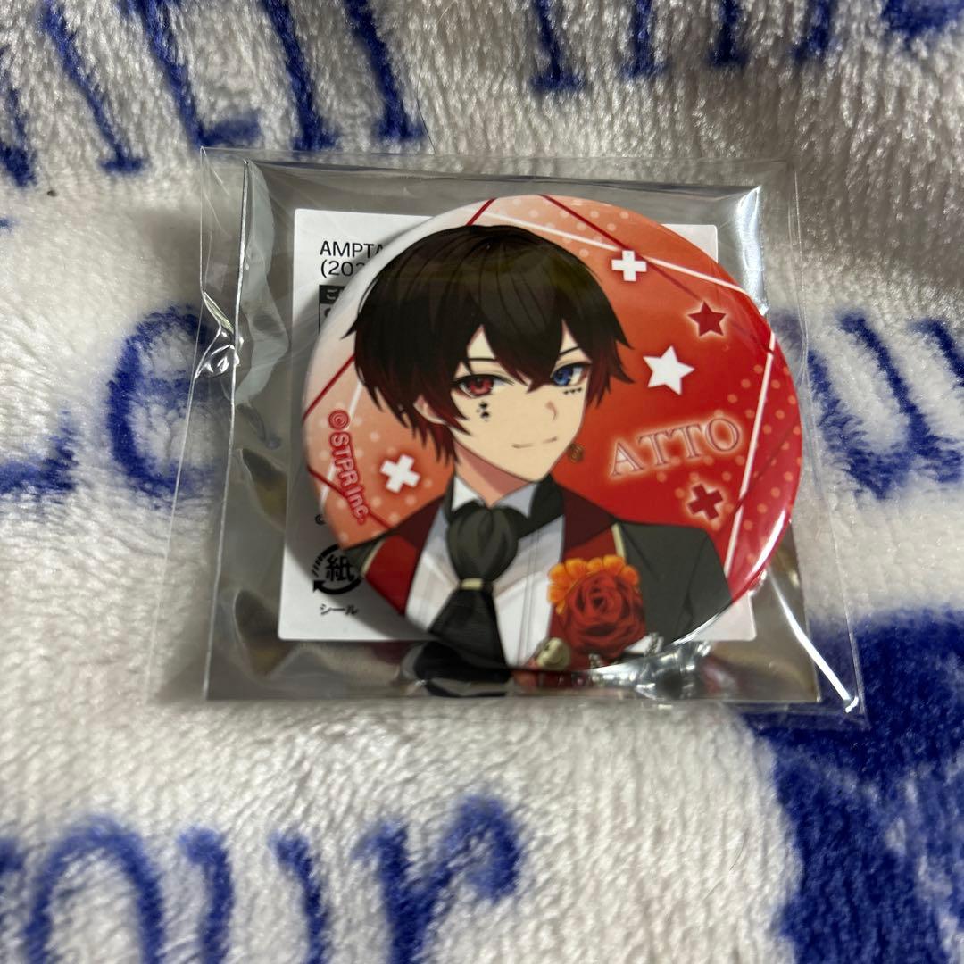 あっとくん 缶バッジ AMPTAK×COLORS 2周年 - メルカリ
