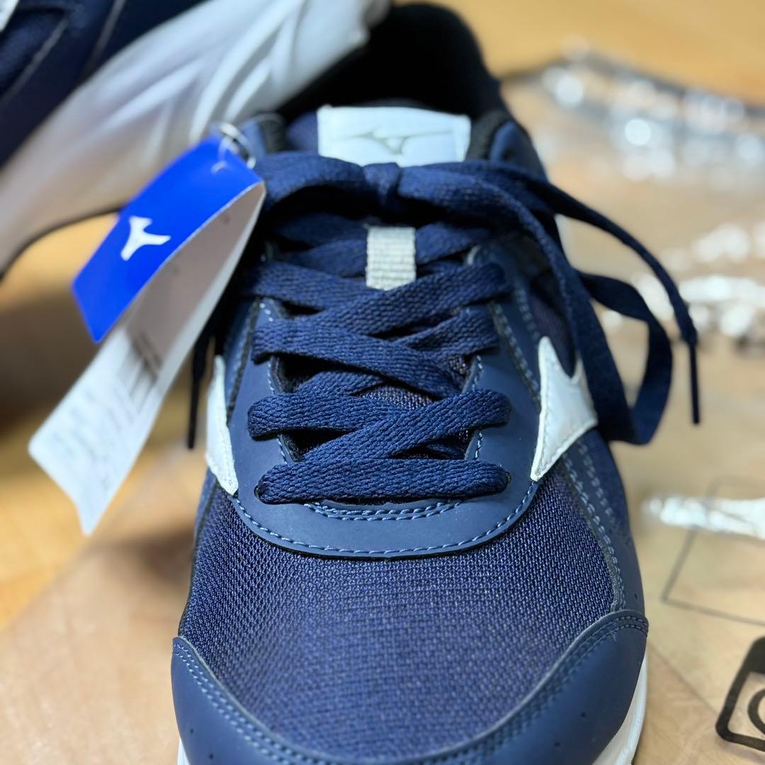新品未使用】Mizuno(ミズノ)ネイビー ランニングシューズ/26.0センチ