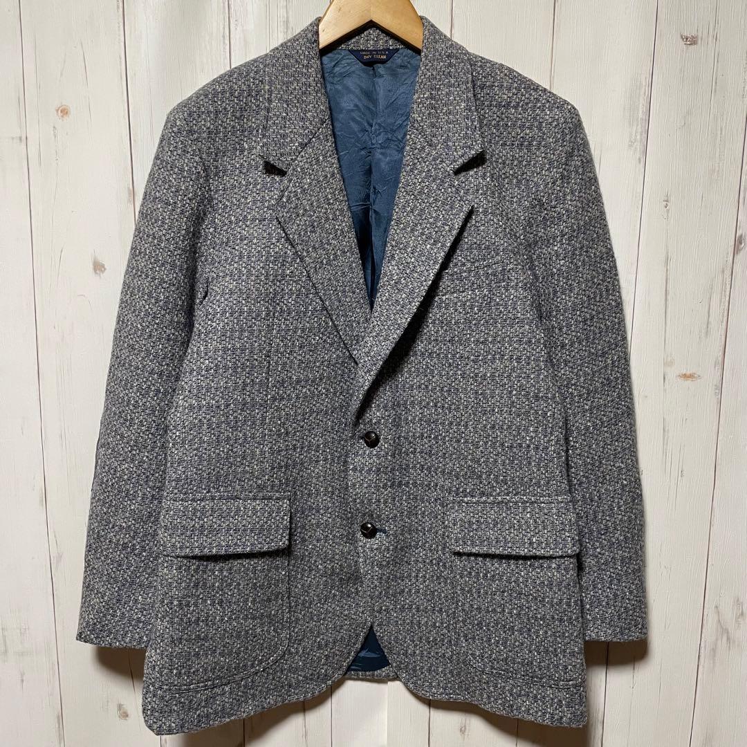 80s USA製 Pendleton エルボー パッチ テーラード ジャケット - メルカリ