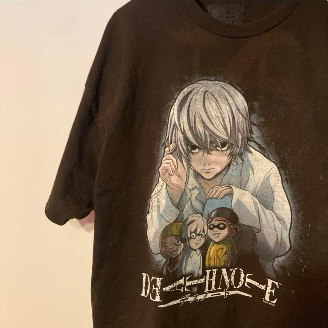 DEATHNOTEデスノートビンテージTシャツ古着y2kアニメ漫画ニアXL - メルカリ