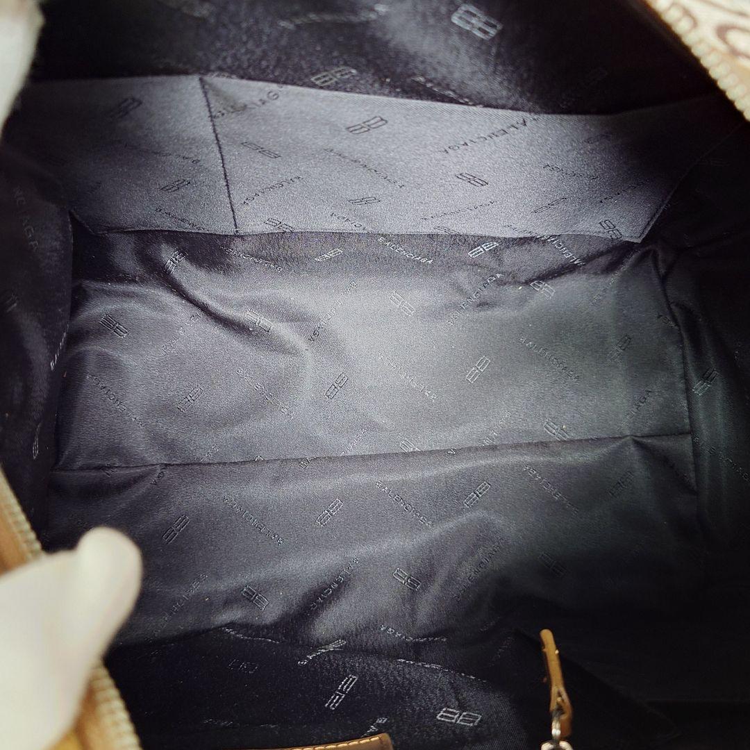 バレンシアガ ボストンバッグ BBロゴ シルバーチャーム ユニセックス