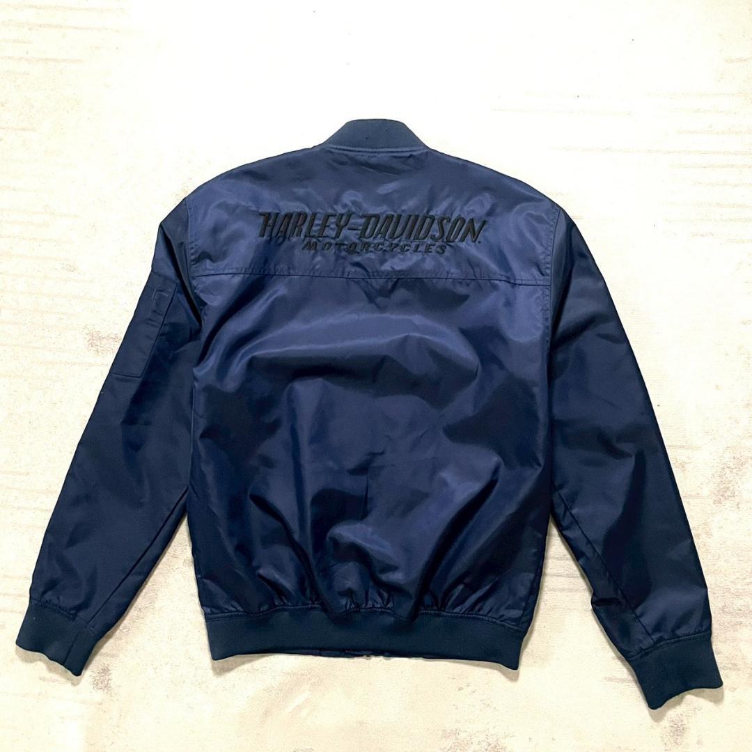 超美品 HARLEY-DAVIDSON MA-1 ナイロン ボンバー S 短丈 - メルカリ