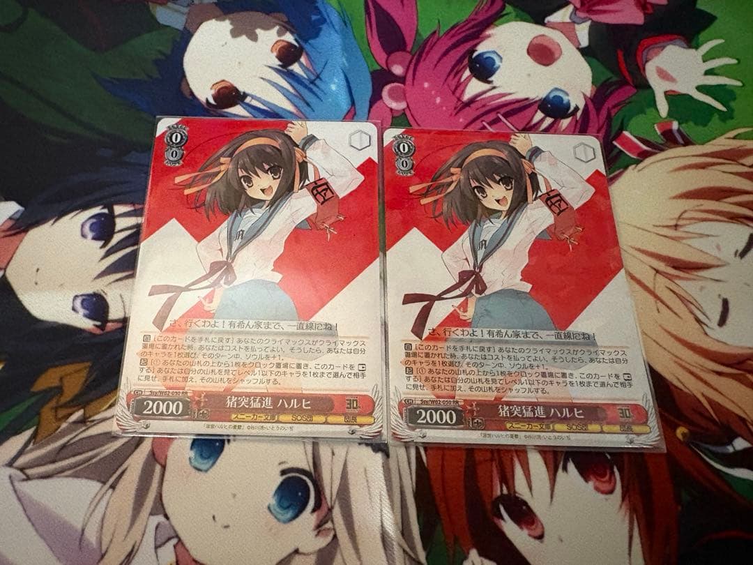 ヴァイス 猪突猛進ハルヒ 2枚 - メルカリ