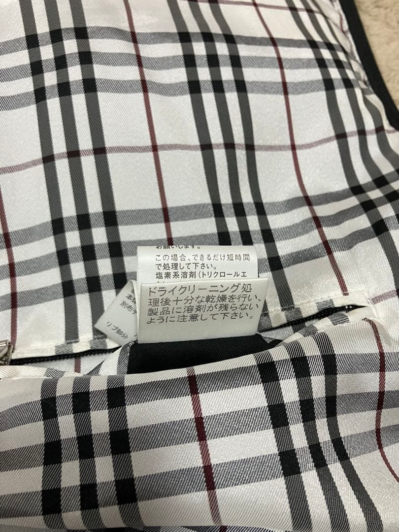 Niko様】バーバリーブラックレーベルダウンベスト ノバチェック美品、L