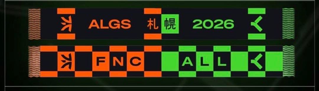 Fnatic x Alliance スカーフ algs札幌限定 新品未開封 - メルカリ