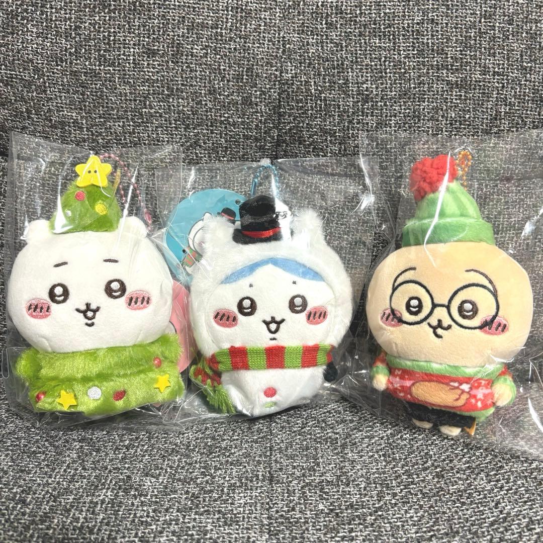 ちいかわ ハッピーホリデーなマスコット ちいかわ ハチワレ うさぎ