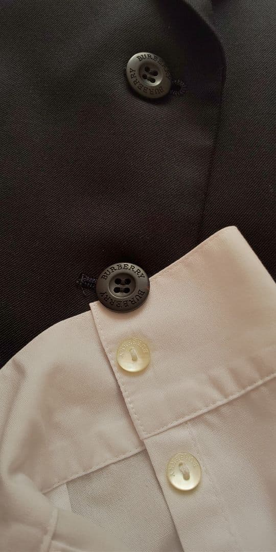 藍ママ様 BURBERRY キッズフォーマルスーツ - メルカリ