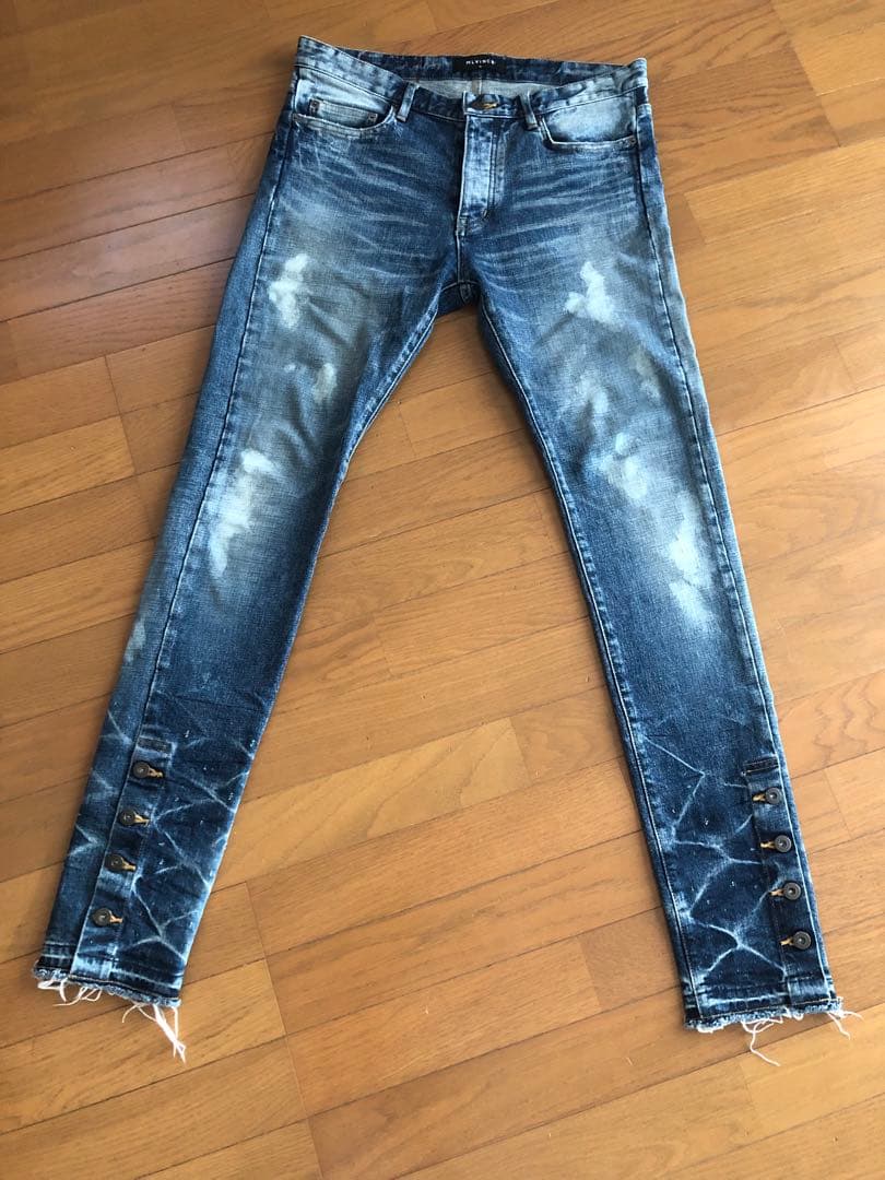 MLVINCE デニムパンツ 32インチ MLVINCE(メルヴィンス)24AW/秋冬 新作フレアジーンズが発売開始