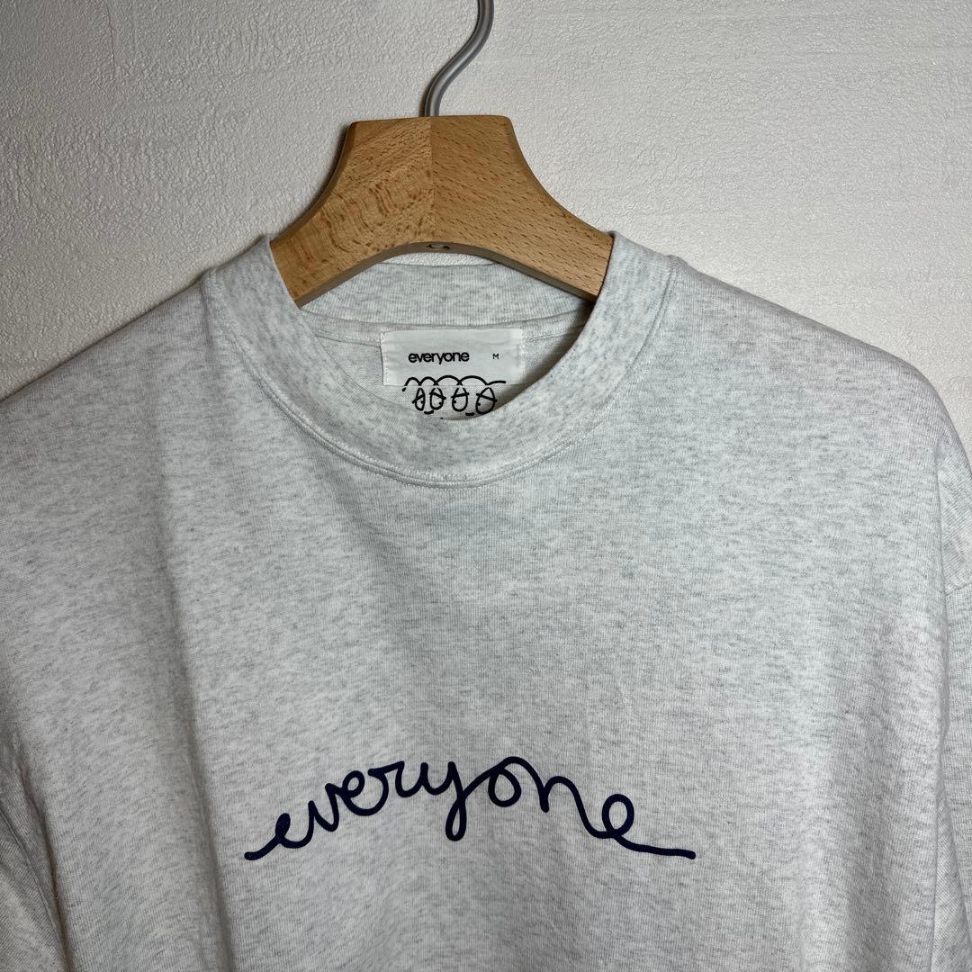 everyone j.3000 long sleeve tee ASH Mサイズ tee long ASH everyone