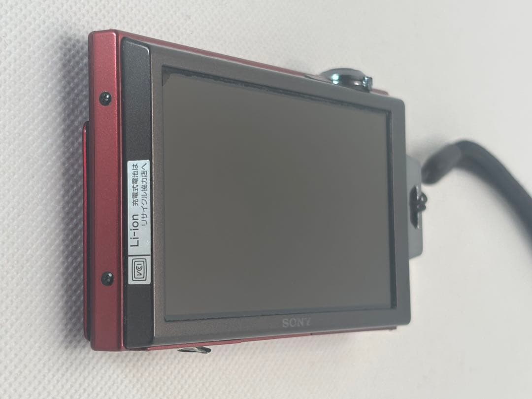 SONY ソニー Cyber-shot DSC-T900 レッド☆元箱付き☆ - メルカリ