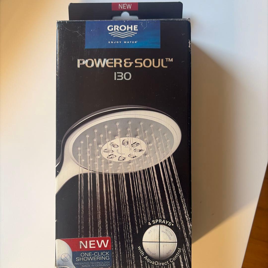 新品！GROHE TEMPesta 130シャワーヘッドドイツ製 Amazon.com: Grohe Tempesta F 27513001 Shower Trigger Spray 30