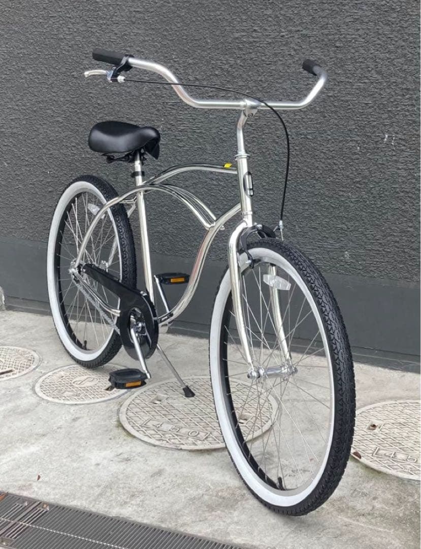 【新品】ビーチクルーザー_26インチ×2.125_CP