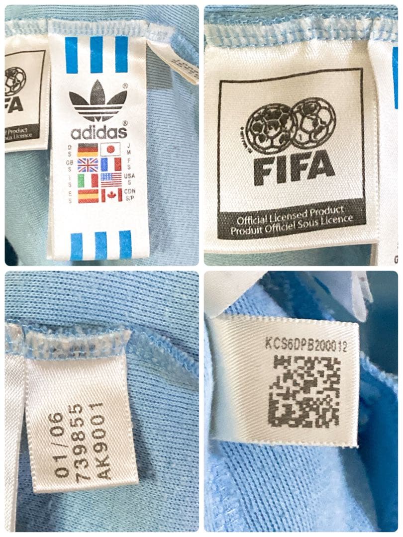 《人気》adidas アディダス　トラックジャケット　アルゼンチン代表