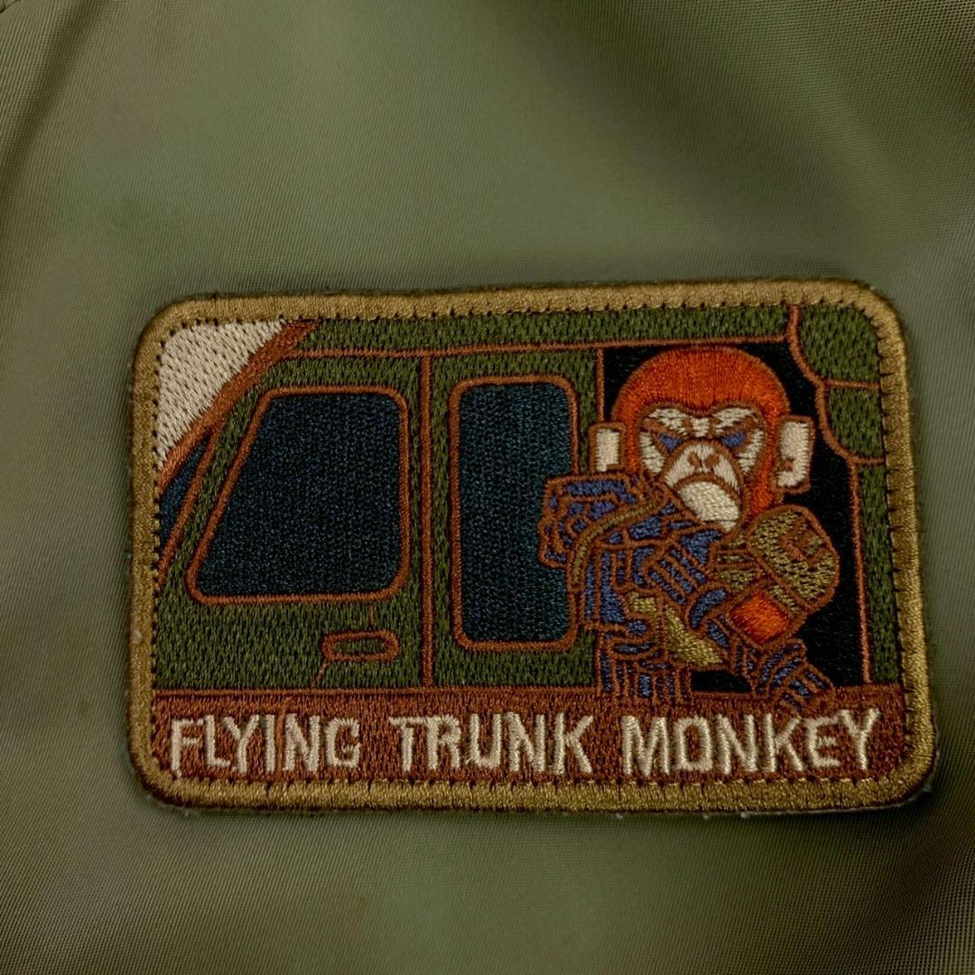 HOUSTON L-2 フライトジャケット カーキ ワッペン 38 E011 - メルカリ