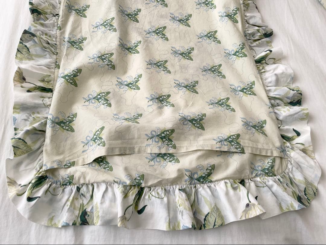 ローラアシュレイ デュべカバー ダブル 英国製 USED - メルカリ