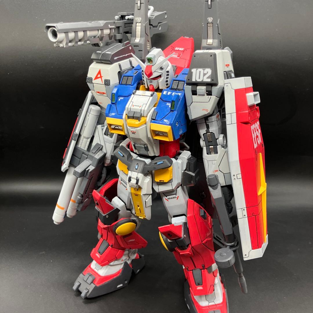 MG 1/100 パーフェクトガンダム 徹底改修全塗装完成品 - メルカリ