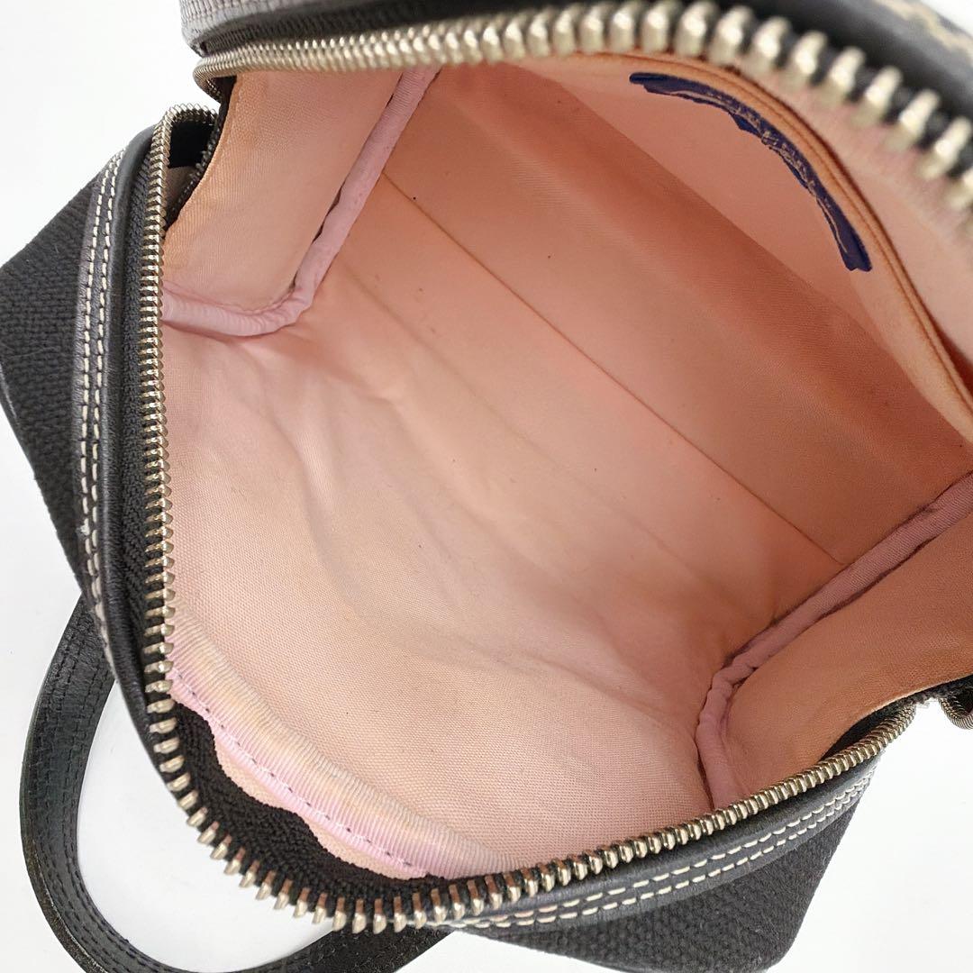 価格ファッション - 希少【バーバリーブルーレーベル】ミニボストン