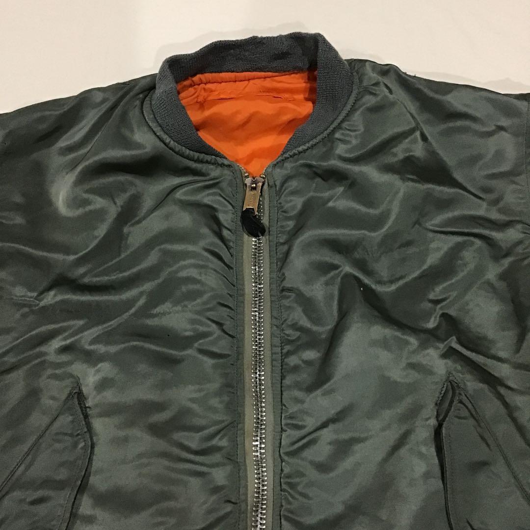 70s MA-1 アルファ 米軍実物 フライトジャケット スコービル S - メルカリ