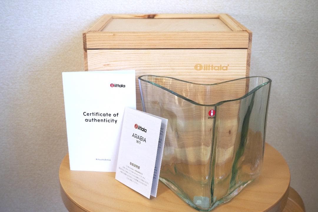 世界200個限定】イッタラ アアルト コレクション ベース クリア 1937