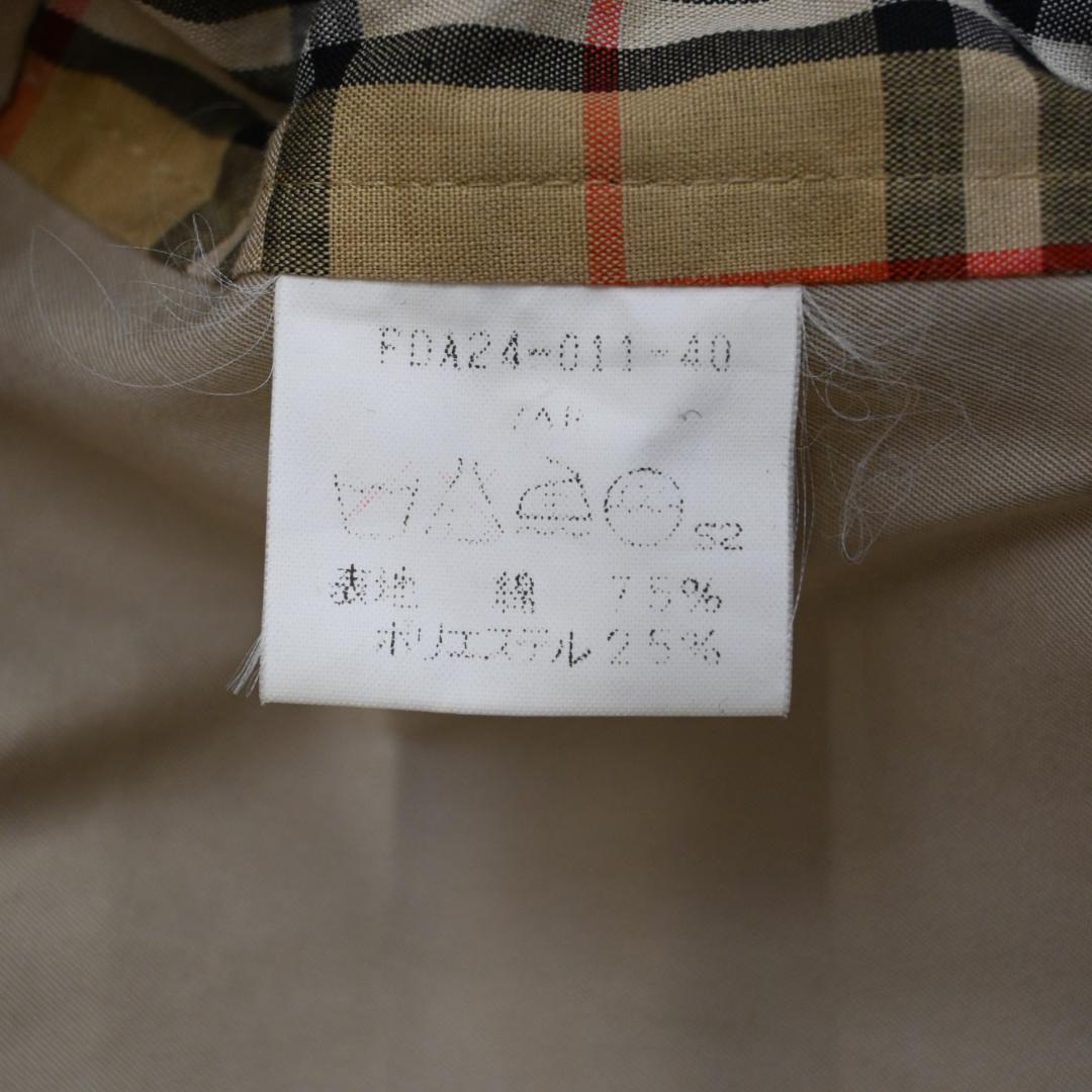 □ 48167☆年 バーバリーズ 金ボタン プレステージコレクション 金タグ*