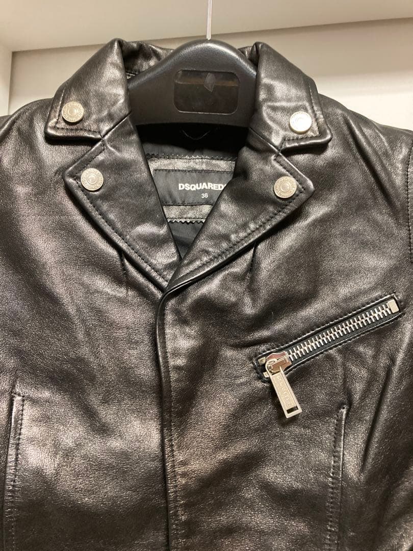 DSQUARED2 ディースクエアード ダウンライダース ブラック 36|mercari