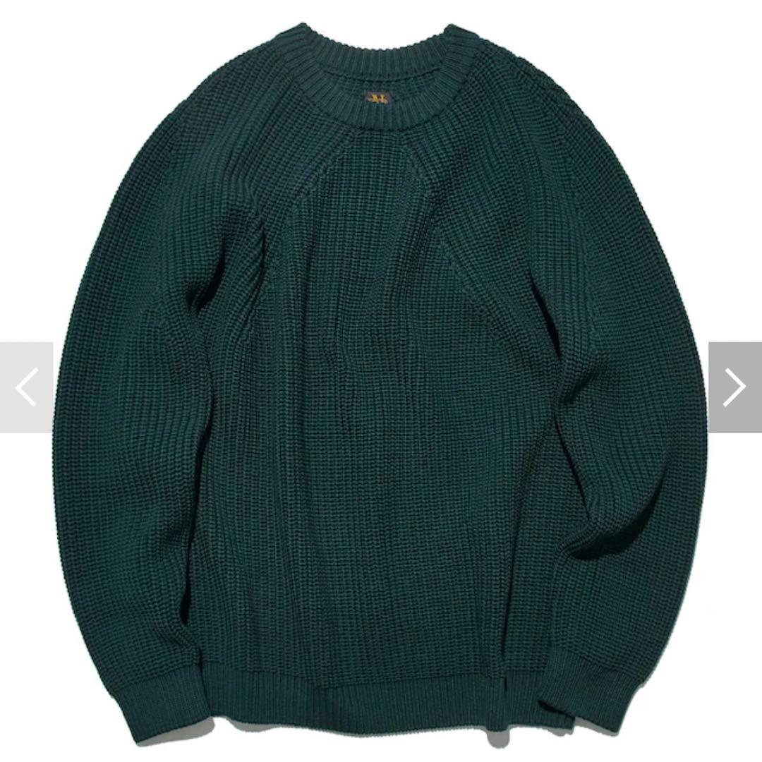 batoner SIGNATURE CREW NECK オリーブ/ダークグリーン - メルカリ