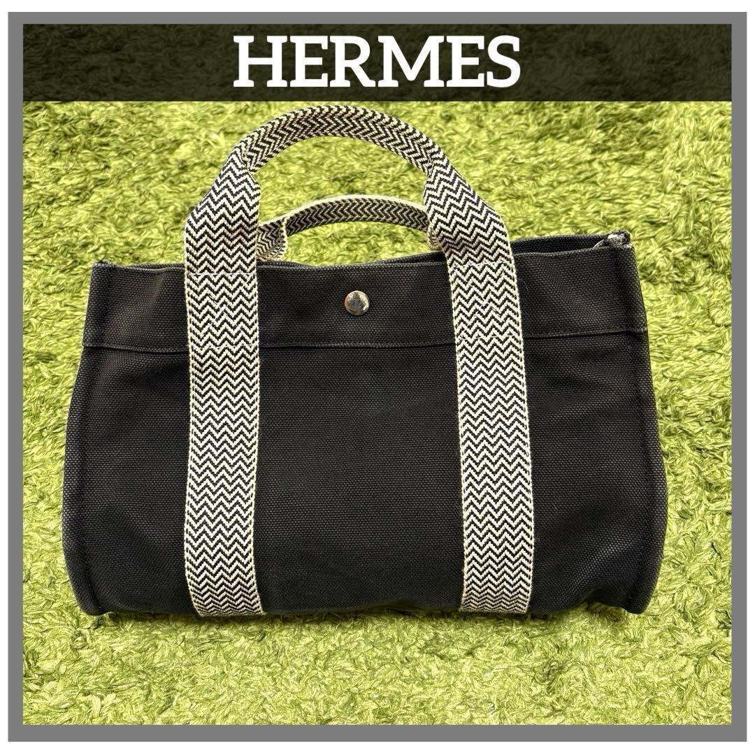 廃盤】エルメス HERMES PARIS カンヌ PM ブラック - メルカリ