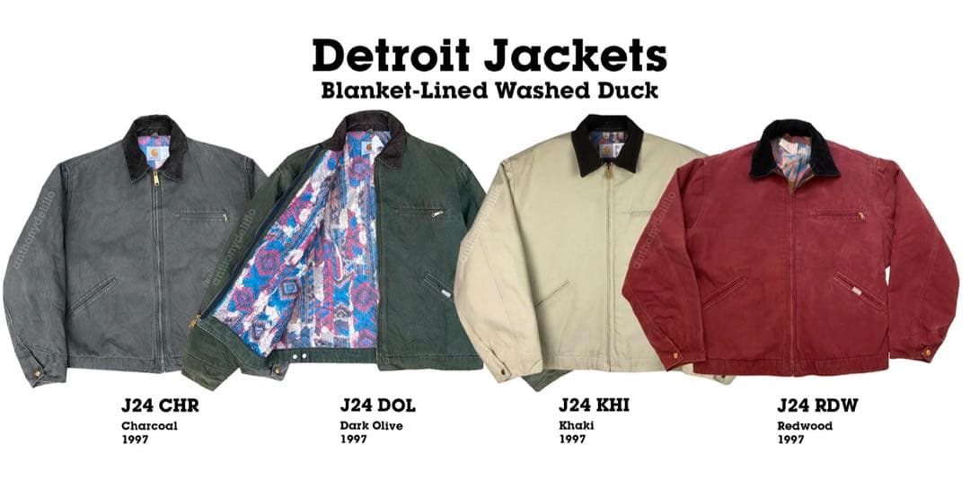 激レア』90's Carhartt カーハートデトロイトジャケットJ24DOL - メルカリ