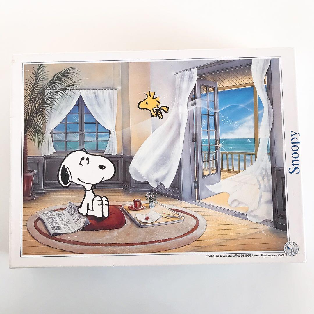 SNOOPY スヌーピー ジグソーパズル ナイスブリーズ 昭和レトロ アポロ