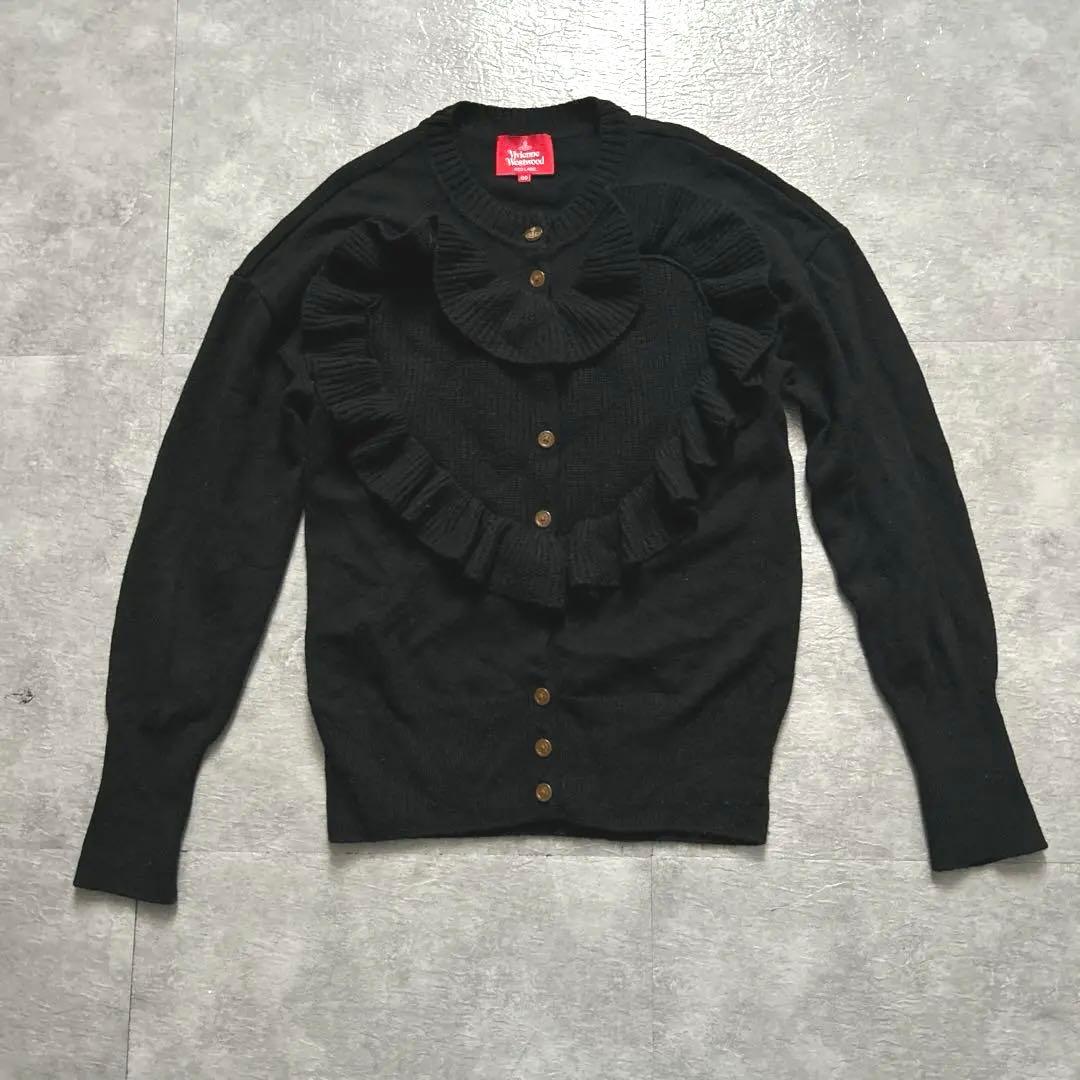 ヴィヴィアンウエストウッド レッドレーベル ラブフリルニット