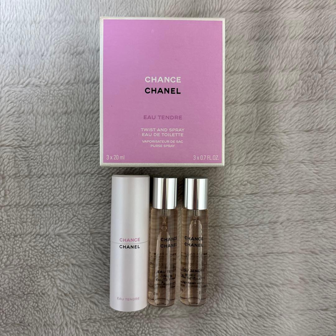CHANEL CHANCE Eau Tendre 3本セット Amazon | シャネル CHANEL チャンス オー タンドゥル ツイスト