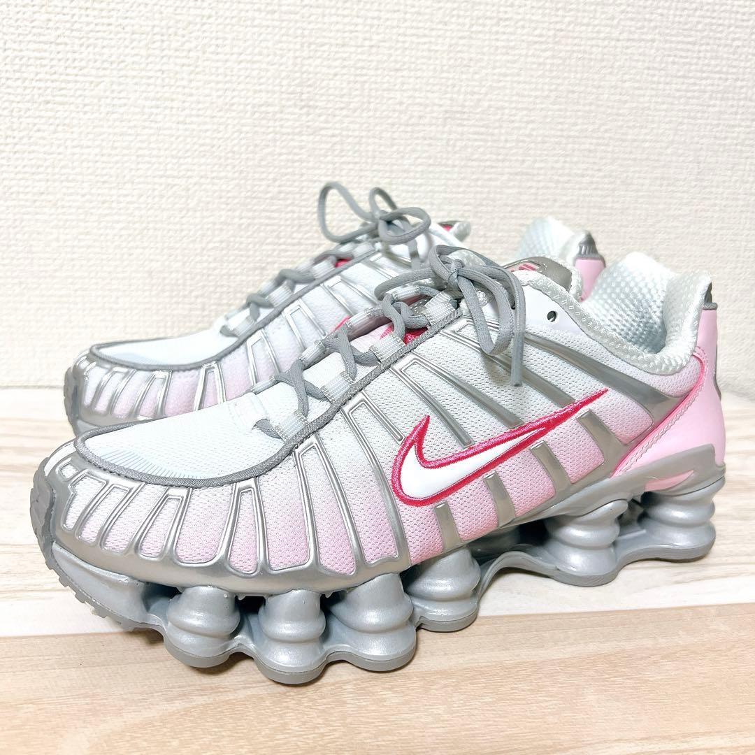 新品 Nike Shox TL WMNS シルバー ピンク 24(23〜) - メルカリ