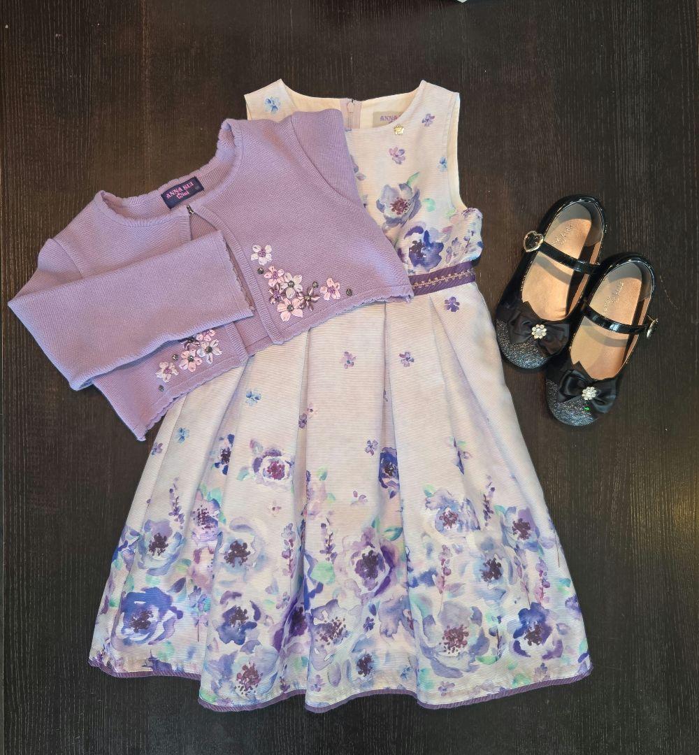 アナスイミニ フォーマルドレス ワンピース 入学式 ボレロ フォーマル