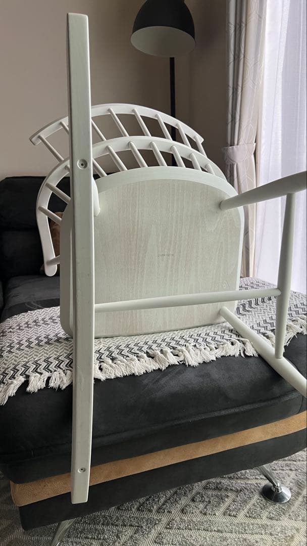 美品】FDBモブラー ロッキングチェア J52G ホワイト