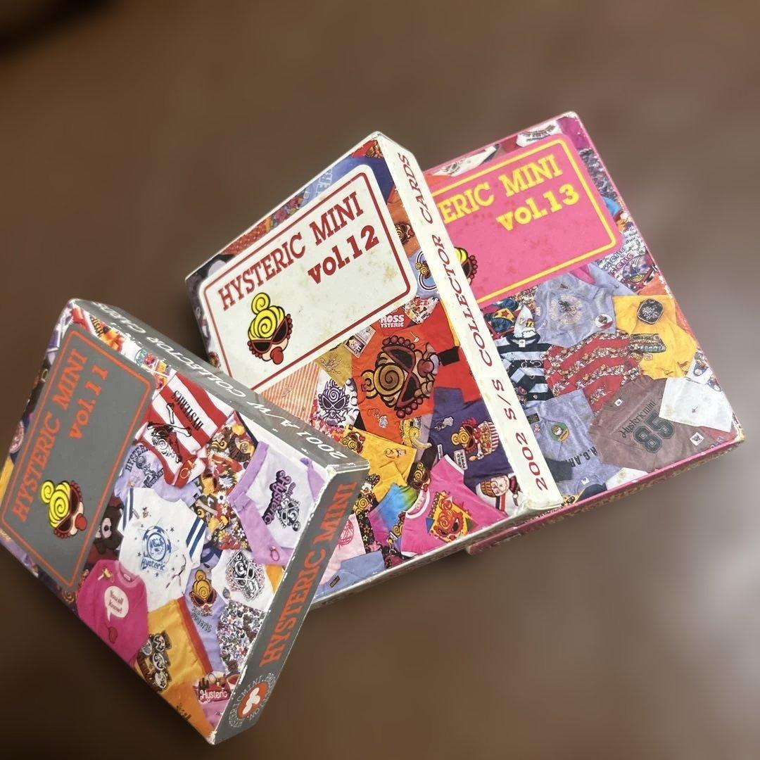 3セット！ヒスミニ ヒステリックミニ カードカタログvol11〜vol13