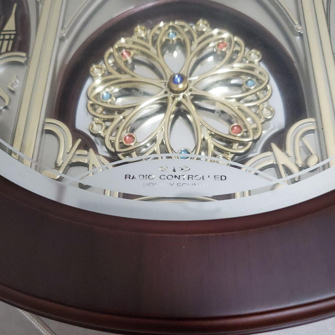 お値下げ中/廃盤品希少】スモールワールド ノエルM 電波からくり時計