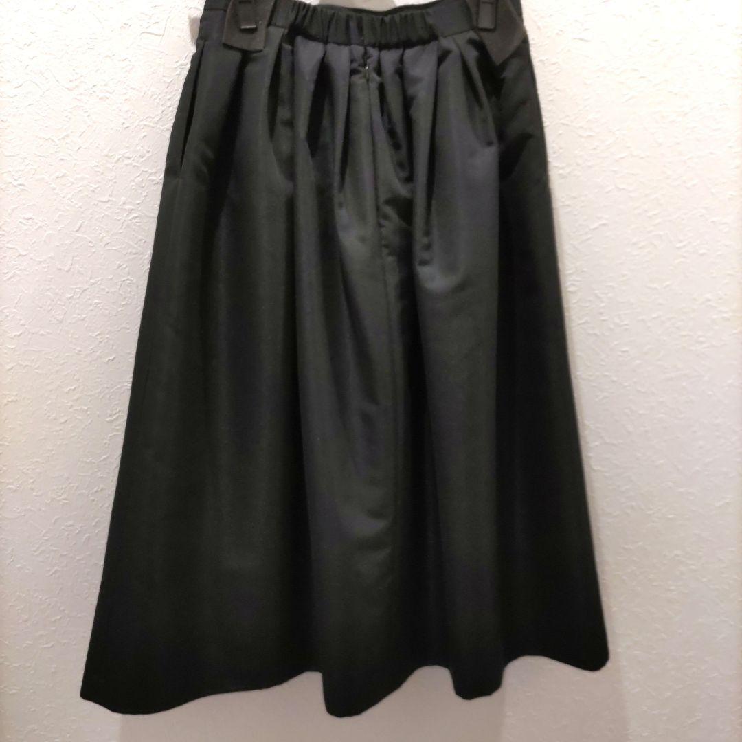 liala×PG グログランタックスカート ロング丈 黒 Lサイズ フォーマル