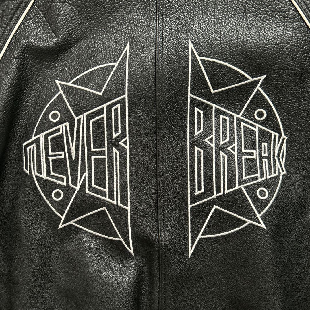 美品 ZARA バッファローレザー 本革 牛革 レザージャケット XLサイズ