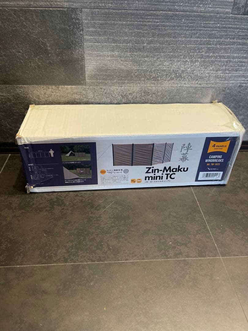テンマクデザイン 陣幕ミニ TC tent-Mark DESIGNS 新品未開封 陣幕ミニTC｜TARP｜PRODUCTS｜tent-Mark DESIGNS