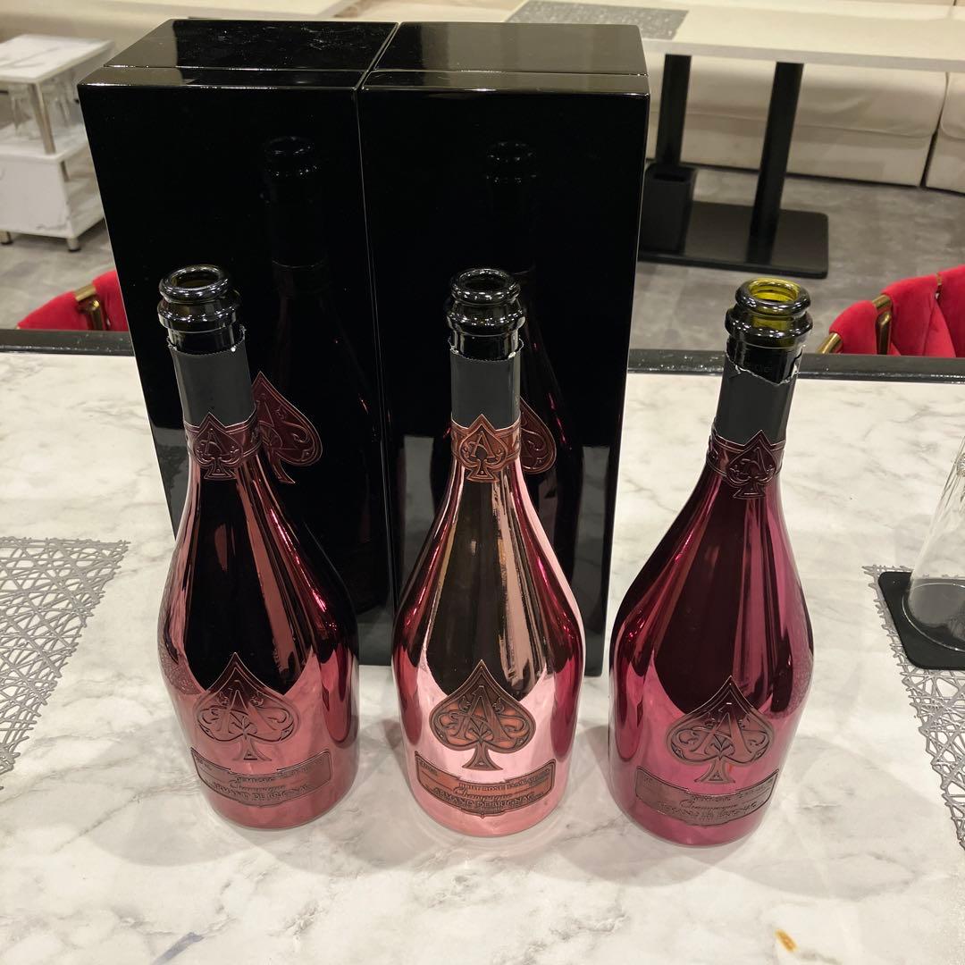 Armand de Brignac アルマンド レッド 空き瓶 空箱 - メルカリ