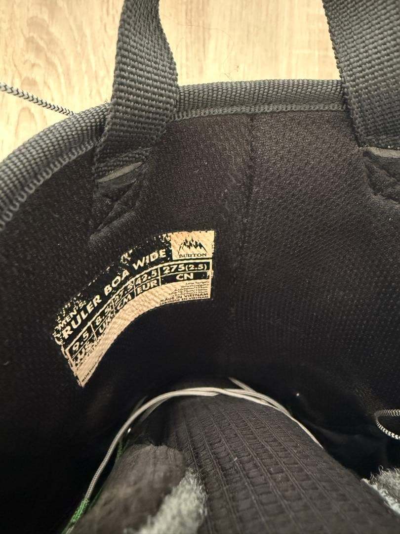 スノーボード BURTON RULER BOA WIDE 27.5cm