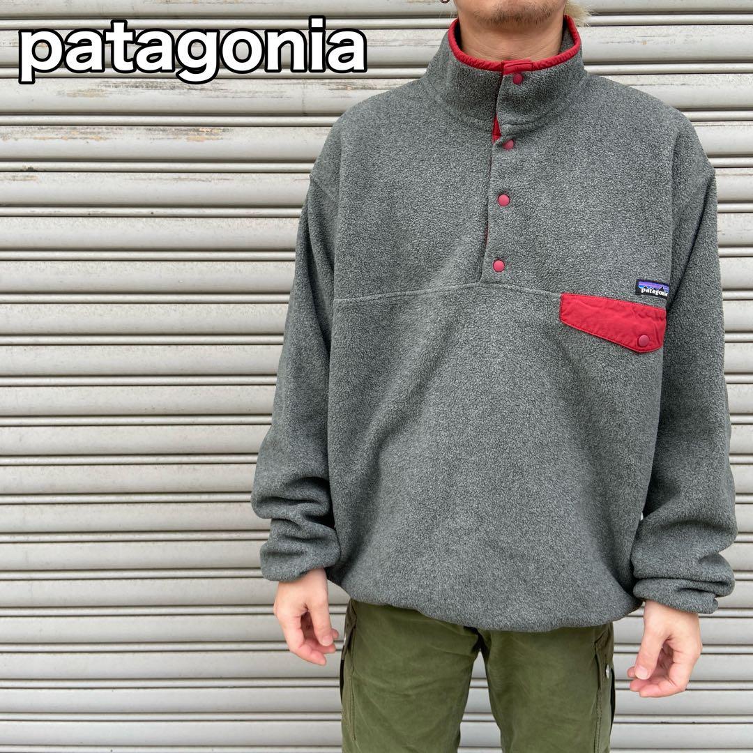 patagonia☆パタゴニア☆シンチラスナップT☆フリース☆グレー☆L☆14年 楽天市場】90s パタゴニア シンチラ スナップT メンズ M 古着