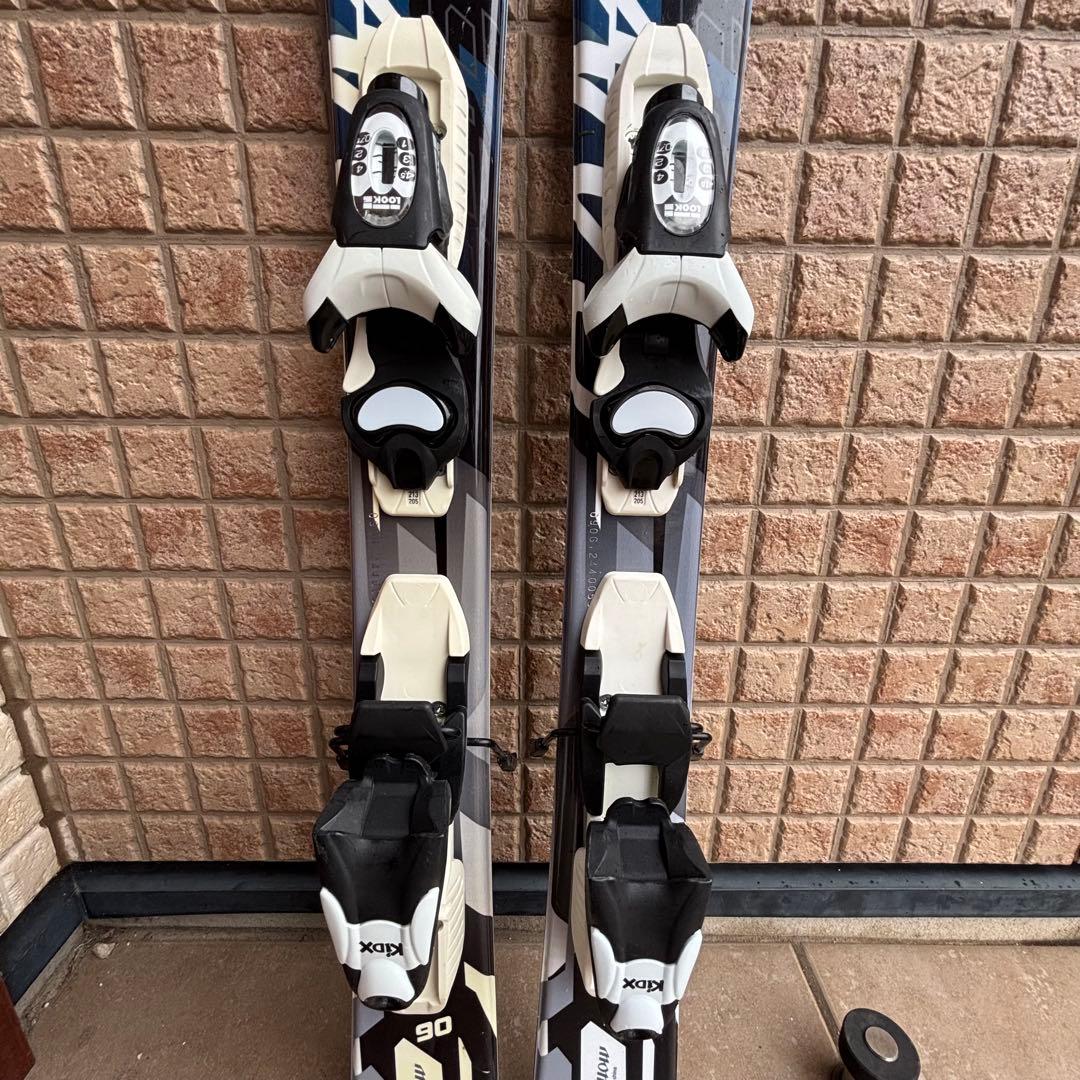 ジュニア　子供　スキーセット　スマロー　90cm スキーブーツ　18.0cm