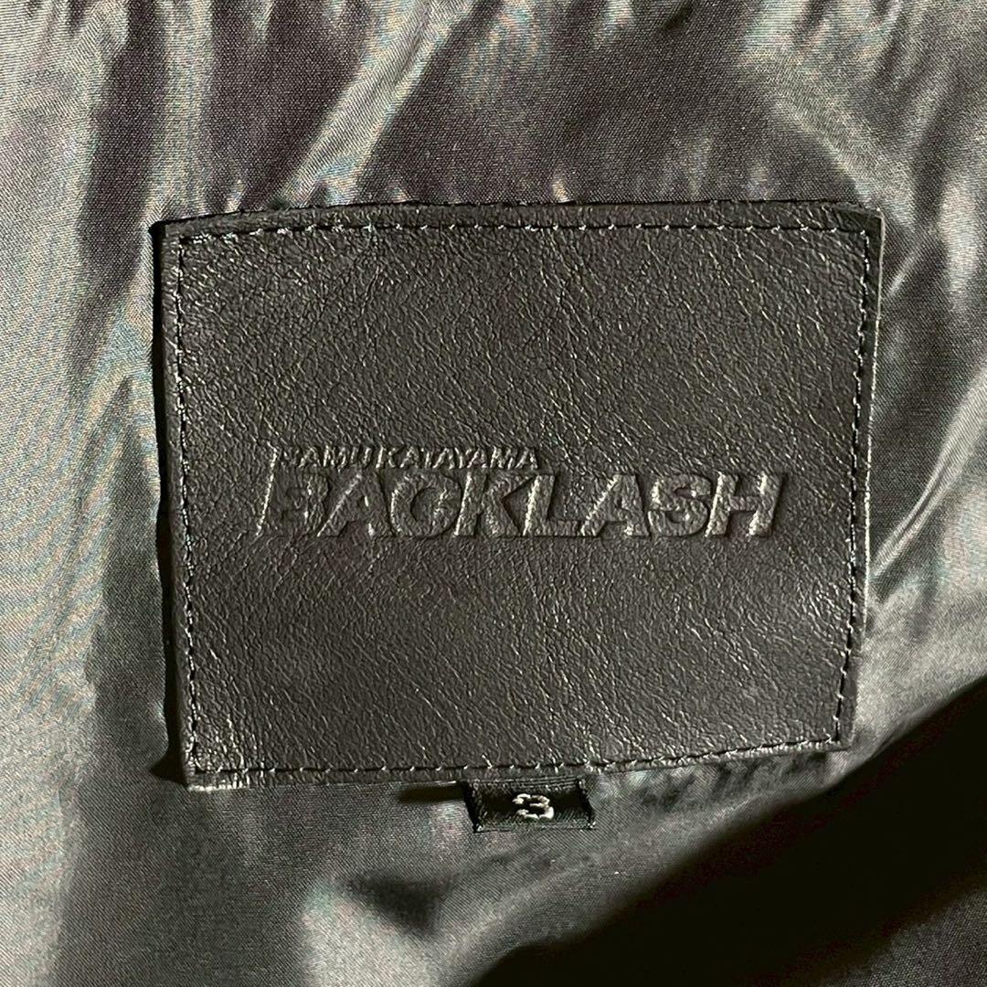 極美品】バックラッシュ カンガルーレザー ダウンベスト ポーランド